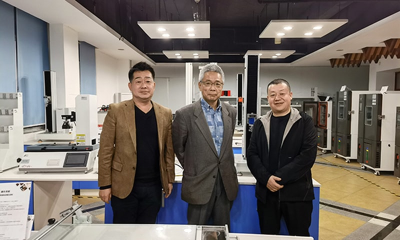 歡迎日本技術顧問黑田雄二先生來寶大參觀指導！